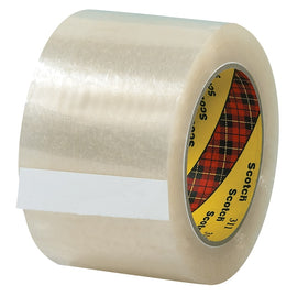3M 311 Carton Sealing Tape, 3in x 110 Yd., Clear, Case Of 24