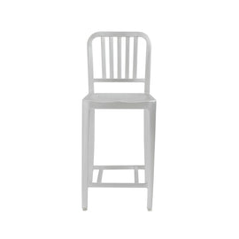Eurostyle Cafe-C Counter Stool, Silver