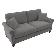 Load image into Gallery viewer, Bush Furniture Coventry 73inW Sofa, French Gray Herringbone, Standard Delivery