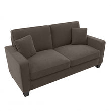 Load image into Gallery viewer, Bush Furniture Stockton 73inW Sofa, Chocolate Brown, Standard Delivery