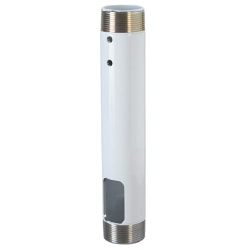 Chief Speed-Connect 18in Fixed Extension Column - White - Aluminum - 500 lb