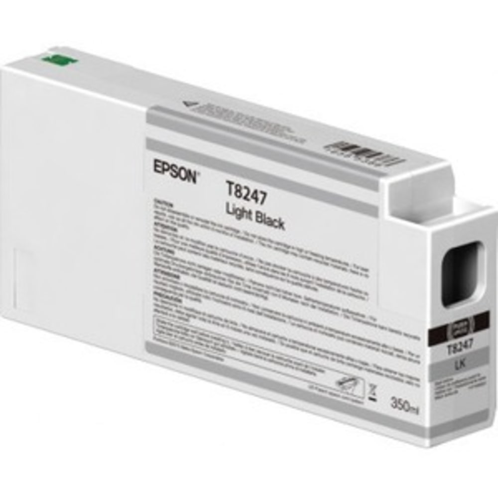 Epson UltraChrome HDX/HD T824700 Original Inkjet Ink Cartridge - Light Black - 1 / Pack - Inkjet - 1 / Pack
