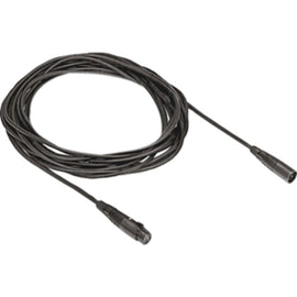 Bosch LBC 1208/40 Microphone Cable - 32.81 ft XLR Audio Cable for Audio Device, Microphone - First End: 1 x 3-pin XLR Audio - Male - Second End: 1 x 3-pin XLR Audio - Female - Extension Cable - Shielding - Black