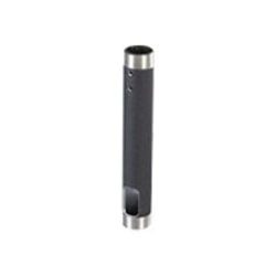 Chief Speed-Connect 18in Fixed Extension Column - Black - 500 lb - Black