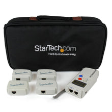 Load image into Gallery viewer, StarTech.com Professional RJ45 Network Cable Tester with 4 Remote Loopback Plugs