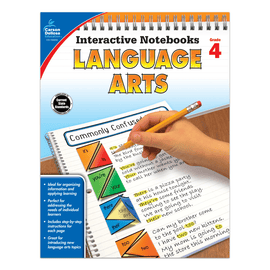 Carson-Dellosa Interactive Language Arts Notebook, Grade 4
