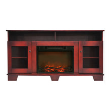 Load image into Gallery viewer, Cambridge Savona Fireplace Mantel with Electronic Fireplace Insert - Indoor - Freestanding