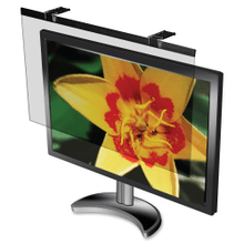 Load image into Gallery viewer, Business Source Wide-screen LCD Anti-glare Filter Black - For 21.5in Widescreen LCD, 22in Monitor - 16:10 - Acrylic - Anti-glare - 1