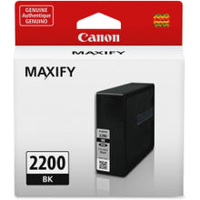Load image into Gallery viewer, Canon PGI-2200 Original Ink Cartridge - Inkjet - Standard Yield - 1000 Pages - Black - 1 / Pack