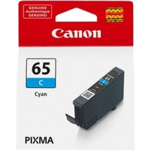 Load image into Gallery viewer, Canon CLI-65 Standard Yield Inkjet Ink Cartridge - Cyan - 1 Pack - Inkjet - Standard Yield - 1 Pack