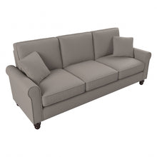 Load image into Gallery viewer, Bush Furniture Hudson 85inW Sofa, Beige Herringbone, Standard Delivery