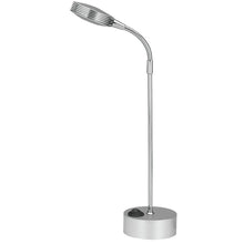 Load image into Gallery viewer, Realspace Adjustable LED Task Lamp, Adjustable, 11-1/2inH, Brushed Nickel