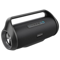 VolkanoX Anaconda VK-3412-B Bluetooth Speaker, 7.4inH x 14.4inW x 5.6inD, Black