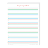 Teacher Created Resources Smart Start 1-2 Writing Paper, 8 1/2in x 11in, 100 Sheets (200 Pages), Pack Of 4