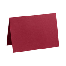 Load image into Gallery viewer, LUX Folded Cards, A2, 4 1/4in x 5 1/2in, Garnet Red, Pack Of 50
