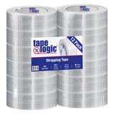Tape Logic 1400 Strapping Tape, 2in x 60 Yd, Clear, Pack Of 12 Rolls
