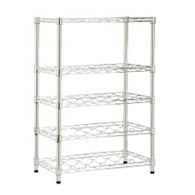Load image into Gallery viewer, Honey-Can-Do Steel Adjustable Wine Rack, 4-Tiers, Chrome