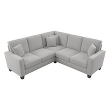 Load image into Gallery viewer, Bush Furniture Stockton 87inW L-Shaped Sectional Couch, Light Gray, Standard Delivery