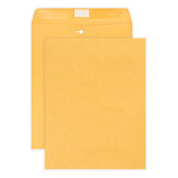 Office Depot Brand Manila Envelopes, 10in x 13in, Clasp Closure, Brown Kraft, Box Of 25