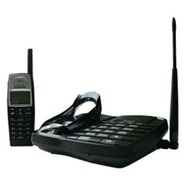 EnGenius FreeStyl 1 DECT 5.40 GHz Cordless Phone - Black - 1 x Phone Line - 1 x Handset - Speakerphone - Hearing Aid Compatible - Backlight