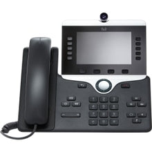 Load image into Gallery viewer, Cisco 8845 IP Phone - Corded/Cordless - Corded - Bluetooth - Wall Mountable, Tabletop - Charcoal - TAA Compliant - VoIP - 2 x Network (RJ-45) - PoE Ports