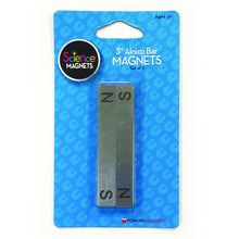 Load image into Gallery viewer, Dowling Magnets Alnico Bar Magnets, 3inH x 1/4inW x 1/2inD, Grades 3-12, Pack Of 2