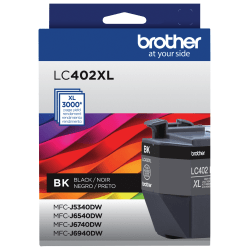 Brother LC402XL Black High-Yield Ink Cartridge, LC402XLBK
