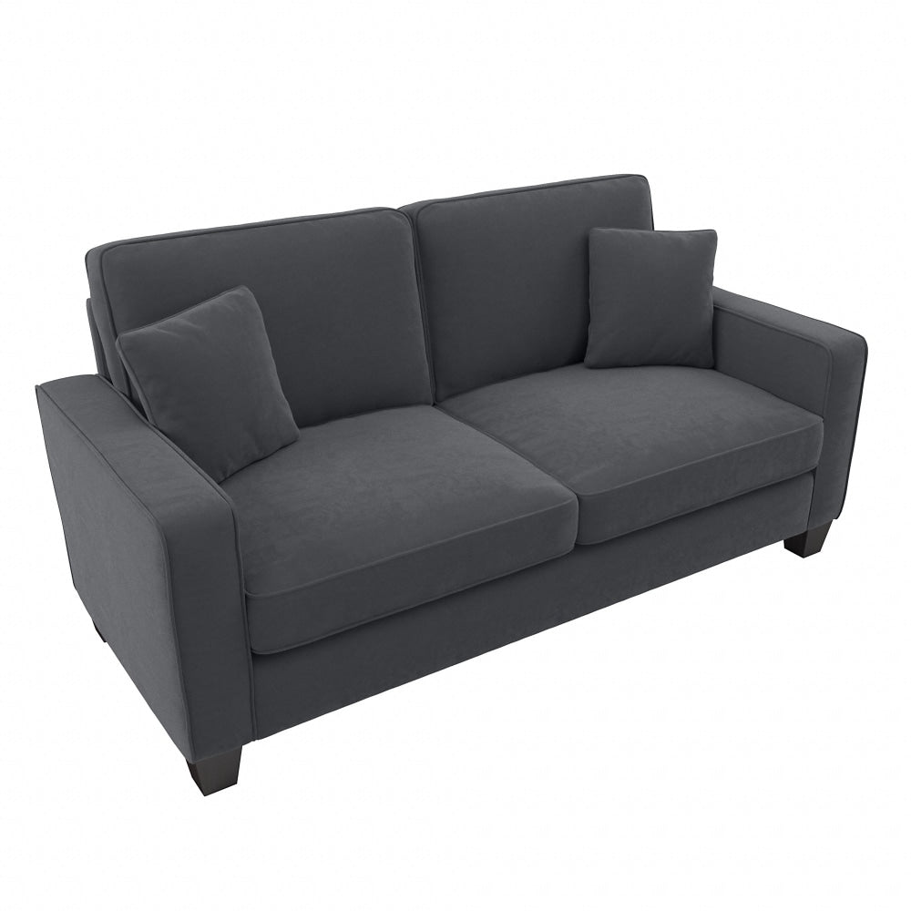 Bush Furniture Stockton 73inW Sofa, Dark Gray, Standard Delivery