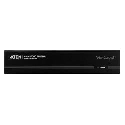 ATEN VanCryst VS134A VGA Splitter-TAA Compliant - 2048 x 1536 - QXGA - 1 x 44 x VGA Out