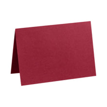Load image into Gallery viewer, LUX Folded Cards, A9, 5 1/2in x 8 1/2in, Garnet Red, Pack Of 500