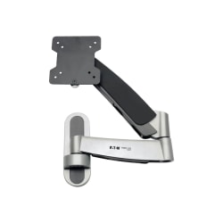 Eaton Tripp Lite Series Display TV LCD Wall Monitor Mount Arm Swivel/Tilt 13in to 27in TVs / EA / Flat-Screens - Bracket - for LCD display - steel - black - screen size: 13in-27in - wall-mountable