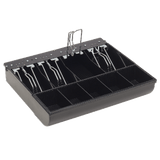 STEELMASTER 1046T Touch-Release Locking Cash Drawer Replacement Tray, Black