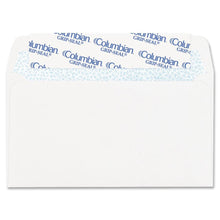 Load image into Gallery viewer, Columbian #6 Grip-Seal Business Envelopes, Self-Adhesive, White, Box Of 55