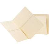 Smead End-Tab Pocket Folders With Shelf-Master Reinforced Tab, 2 Pockets, Letter Size, Straight-Cut Tab, Manila, Box Of 25