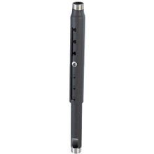 Load image into Gallery viewer, Chief Adjustable Extension Column - 9-12in Extension - Black - Aluminum - 500 lb - Black