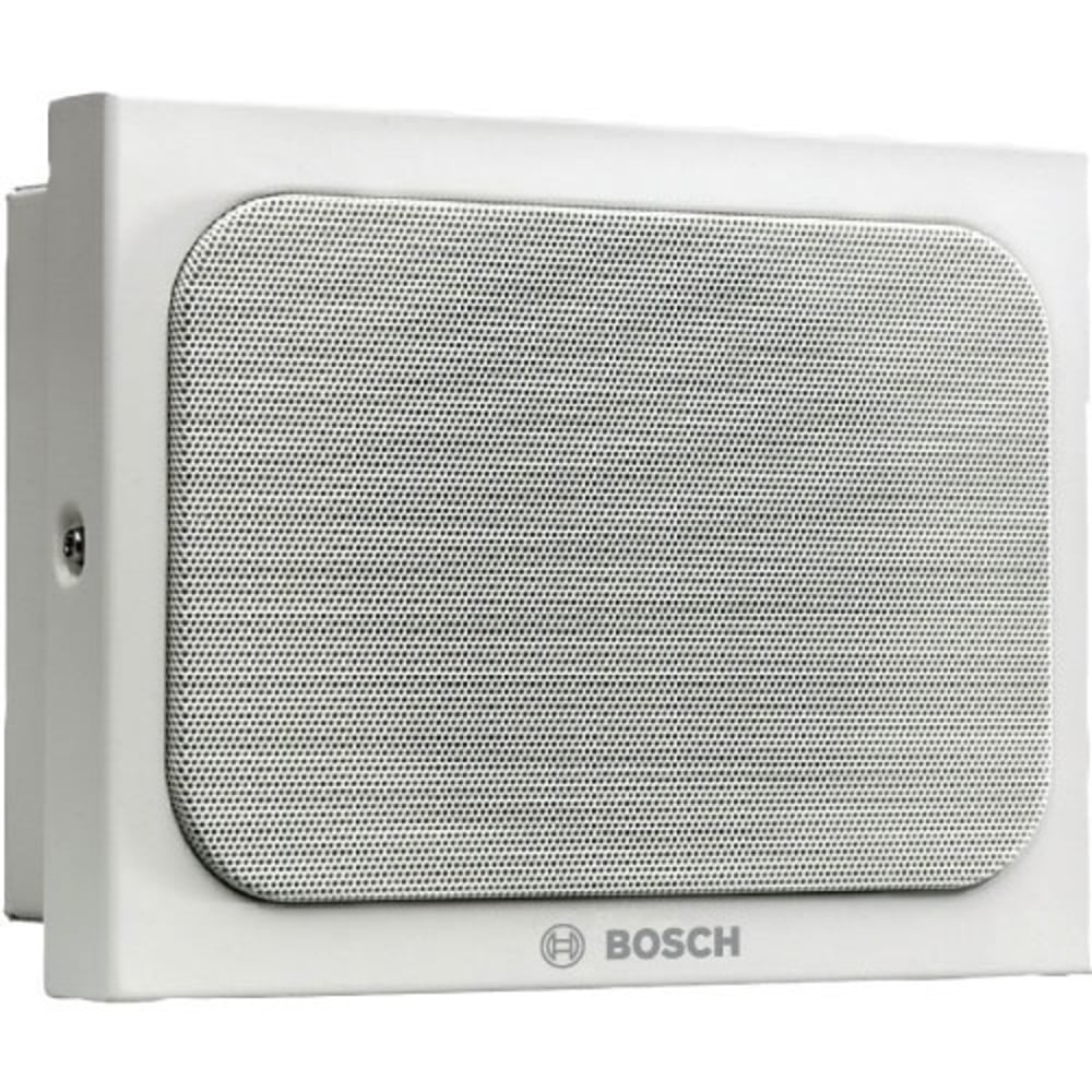 Bosch LBC 3018/01 Indoor Surface Mount Speaker - 6 W RMS - White - 9 W (PMPO) Woofer Tweeter Midrange - 150 Hz to 20 kHz - 1.7 Kilo Ohm