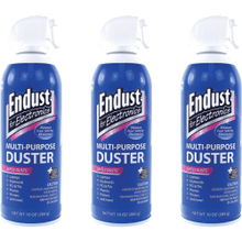 Load image into Gallery viewer, Endust 11384 Air Duster With Bitterant For Electronic Equipment, 10 Oz Can, Pack Of 3