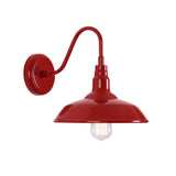 Kenroy Dale 1-Light Lantern, 10inW, Matte Red