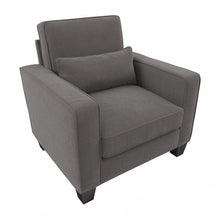 Load image into Gallery viewer, Bush Furniture Stockton Accent Chair With Arms, French Gray Herringbone Fabric, Standard Delivery