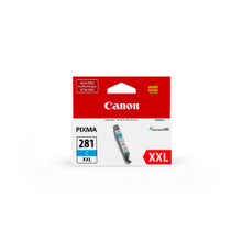 Load image into Gallery viewer, Canon CLI-281 ChromaLife 100+ Cyan Extra-High-Yield Ink Tank, CLI-281 XXL