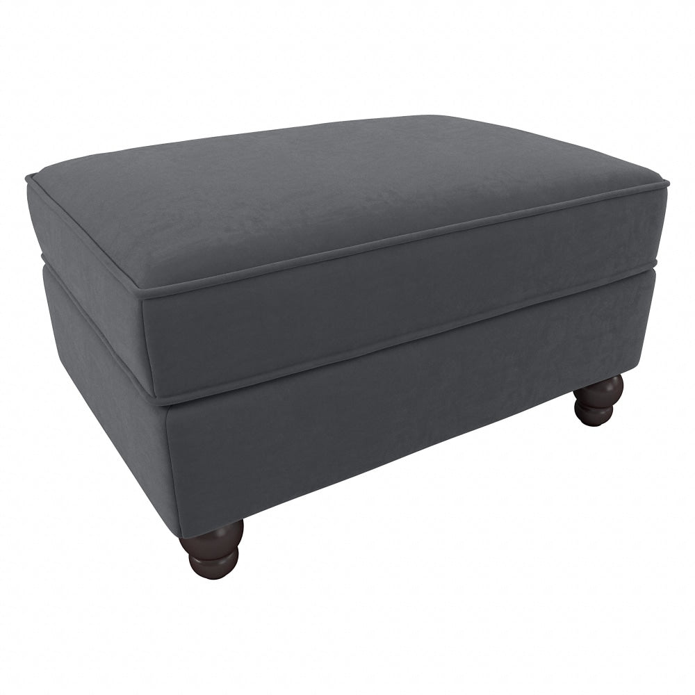 Bush Furniture Coventry Storage Ottoman, Dark Gray, Standard Delivery