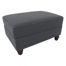 Load image into Gallery viewer, Bush Furniture Coventry Storage Ottoman, Dark Gray, Standard Delivery