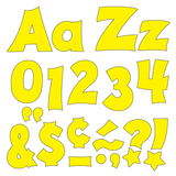 TREND Ready Letters, Friendly Uppercase/Lowercase Combo, 4in, Yellow, Pack Of 226