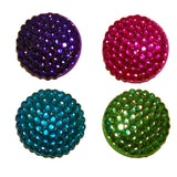 Inkology Glam Rocks Magnets, 1-1/4in, Assorted Colors, 4 Magnets Per Pack, Box Of 6 Packs