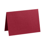 LUX Folded Cards, A6, 4 5/8in x 6 1/4in, Garnet Red, Pack Of 500