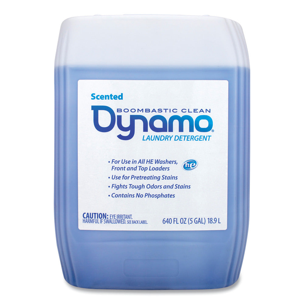 Ajax Dynamo Liquid Laundry Detergent, Fresh Scent, 5 Gallon Container