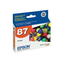 Load image into Gallery viewer, Epson 87 UltraChrome Hi-Gloss 2 Orange Ink Cartridge, T087920