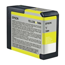 Load image into Gallery viewer, Epson T5804 UltraChrome K3 Yellow Ink Cartridge, T580400
