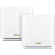 Load image into Gallery viewer, Asus ZenWiFi ET8 ET8 (W-2-PK) Wi-Fi 6 IEEE 802.11ax  Wireless Router - 2.40 GHz ISM Band - 5 GHz UNII Band - 6 x Antenna(6 x Internal) - 825 MB/s Wireless Speed - 3 x Network Port - 1 x Broadband Port - USB - 2.5 Gigabit Ethernet - VPN Supported - Desktop