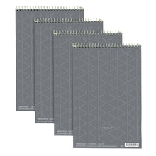 Load image into Gallery viewer, TOPS Prism+ Color Steno Notebooks, 6in x 9in, Gregg Ruled, 30% Recycled, 80 Sheets, Gray, Pack Of 4